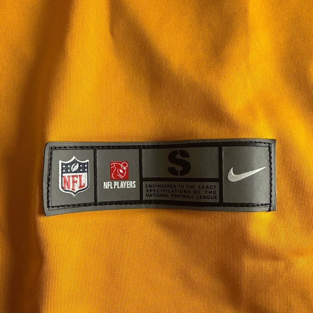 NFL Yellow and Burgundy Men's Jersey - Picture 3 of 5